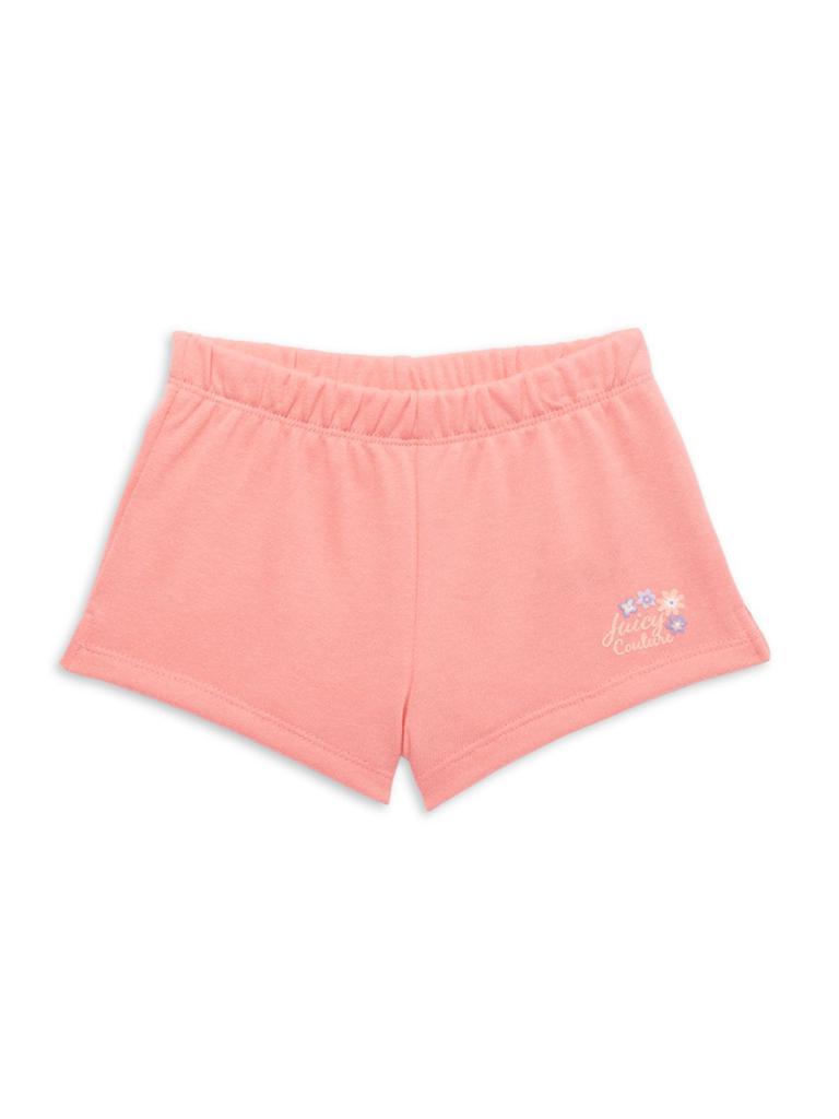 商品Juicy Couture|Little Girl's 2-Piece Logo Top & Shorts Set,价格¥110,第5张图片详细描述