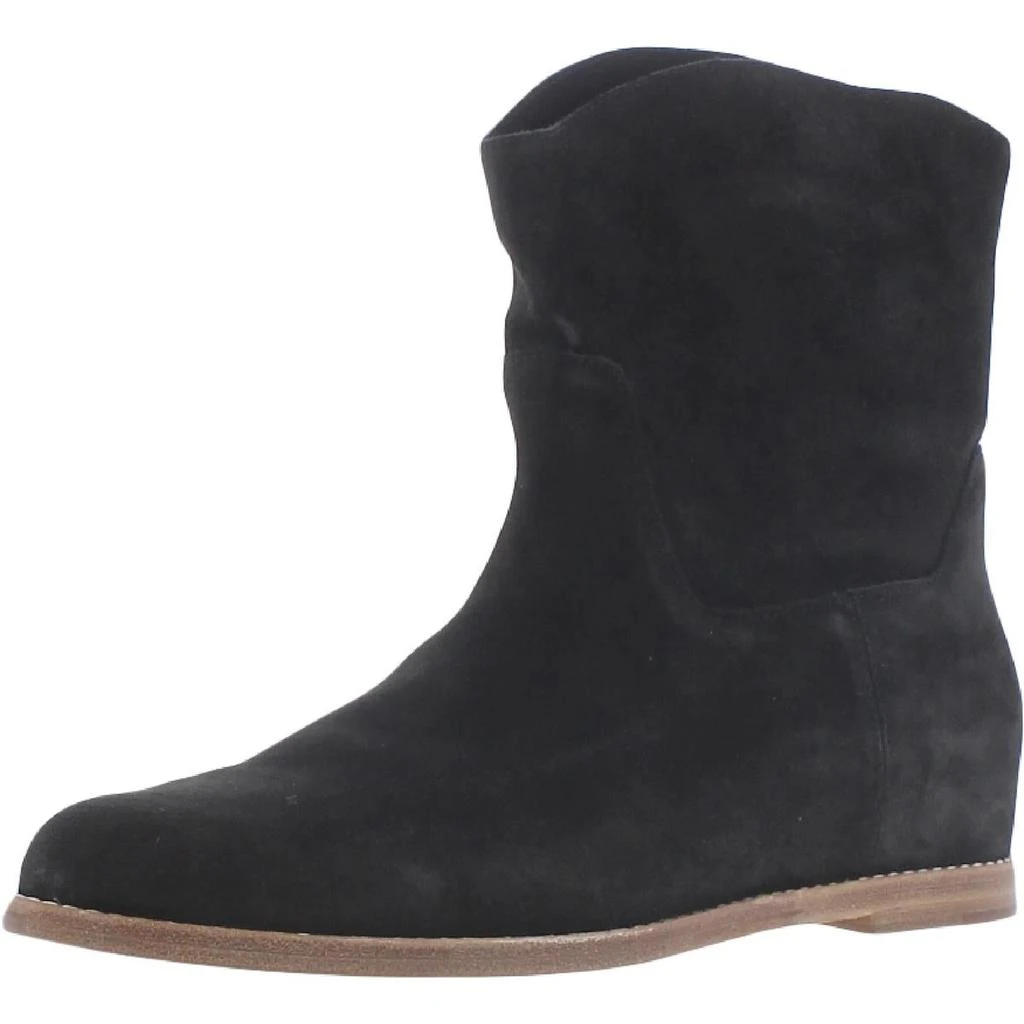 商品Vince|Vince Womens Sinclair Suede Stacked Ankle Boots,价格¥531,第1张图片