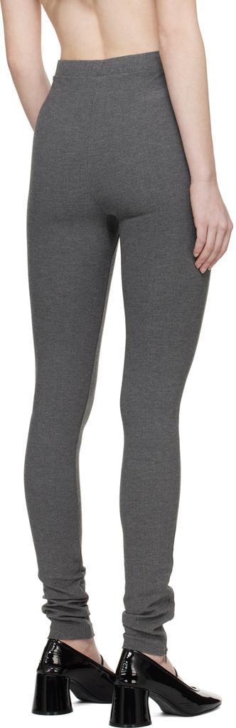 商品Totême|Gray Zip Leggings,价格¥457,第3张图片详细描述