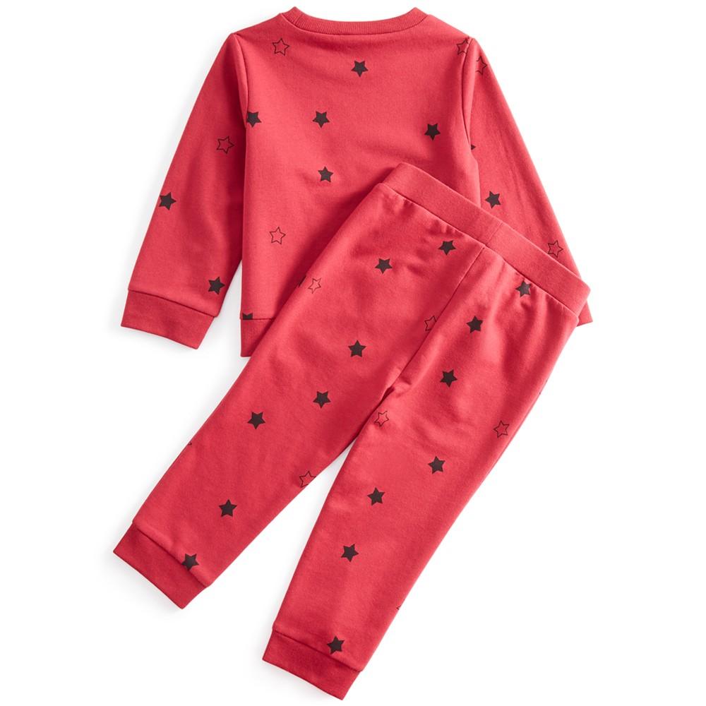 Baby Boys 2-Pc. Star-Print Shirt & Pants Set, Created for Macy's商品第2张图片规格展示