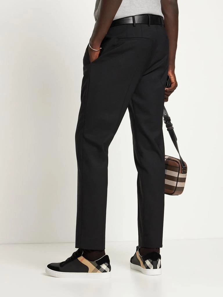 商品Burberry|New Reeth Check Canvas & Leather Sneaker,价格¥4172,第2张图片详细描述