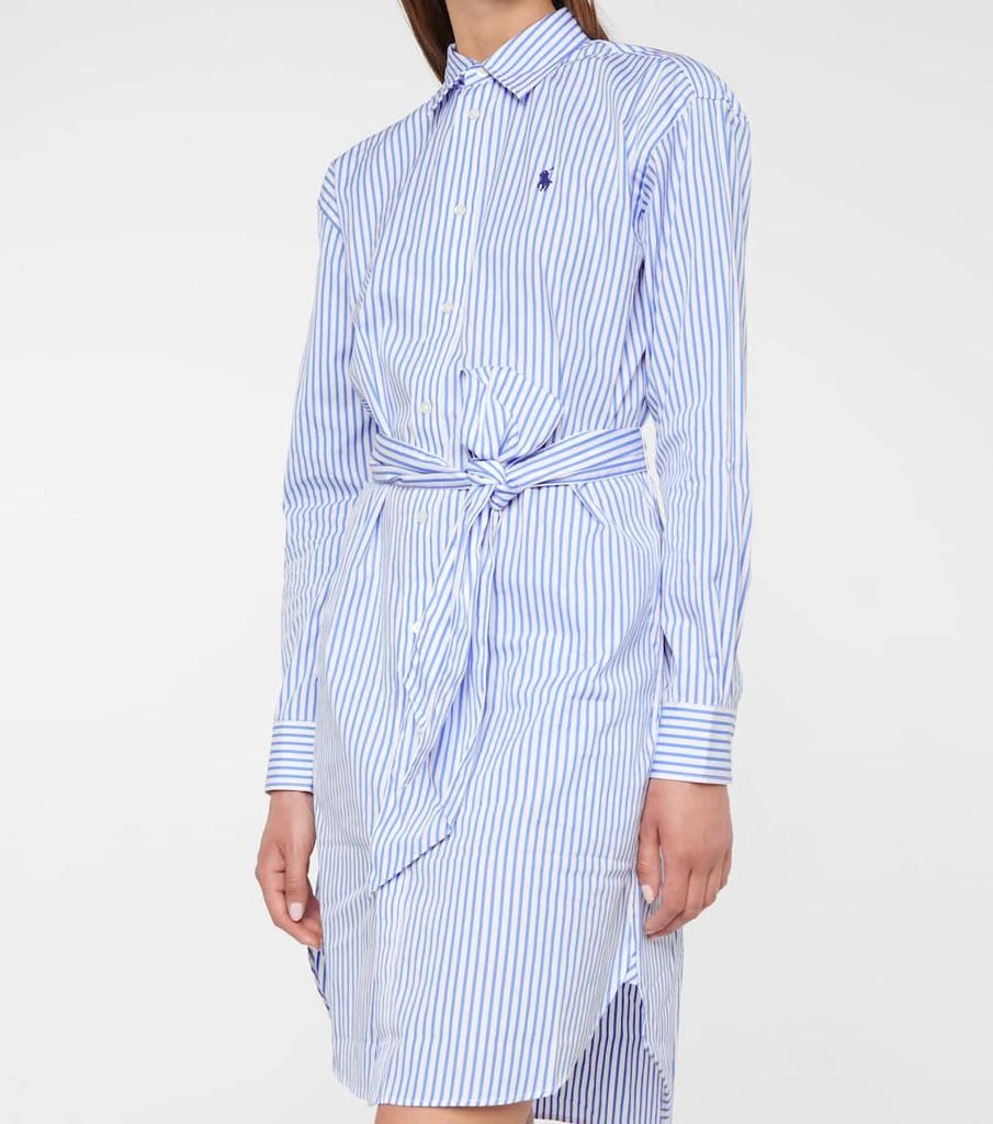 商品Ralph Lauren|细条纹衬衫式迷你连衣裙,价格¥1507,第4张图片详细描述