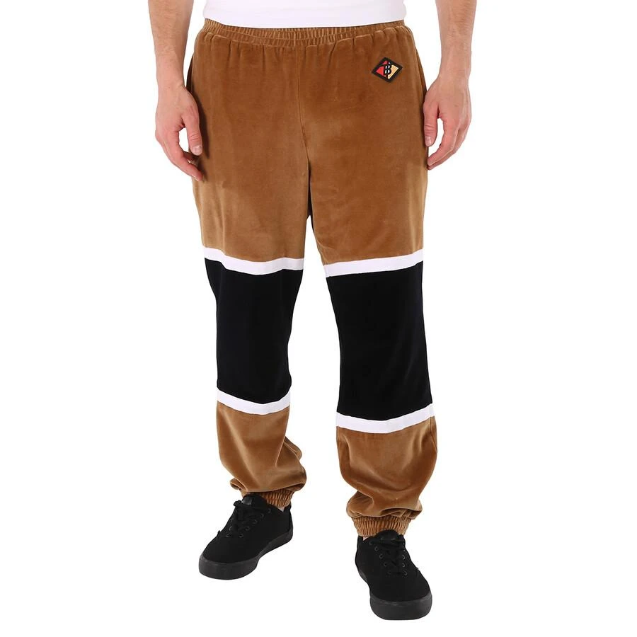 商品Burberry|Striped Chenille Logo Graphic Trackpants,价格¥1036,第1张图片