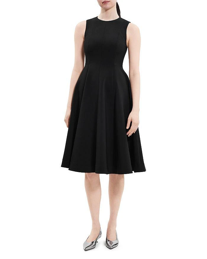 商品Theory|Seamed Midi Dress,价格¥2312,第1张图片详细描述