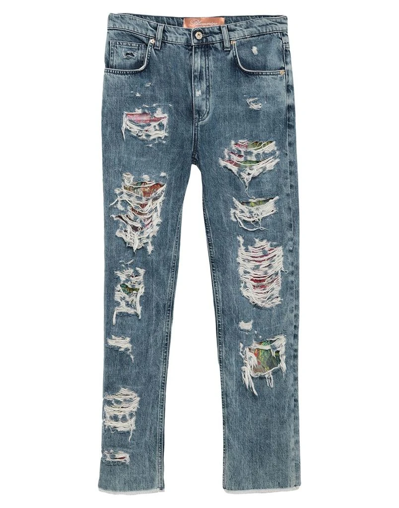 商品BLUMARINE|Denim pants,价格¥1133,第1张图片