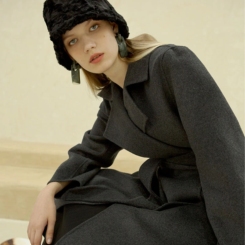 Denver Wool Coat - Charcoal | Denver羊毛大衣 - 深灰色 商品