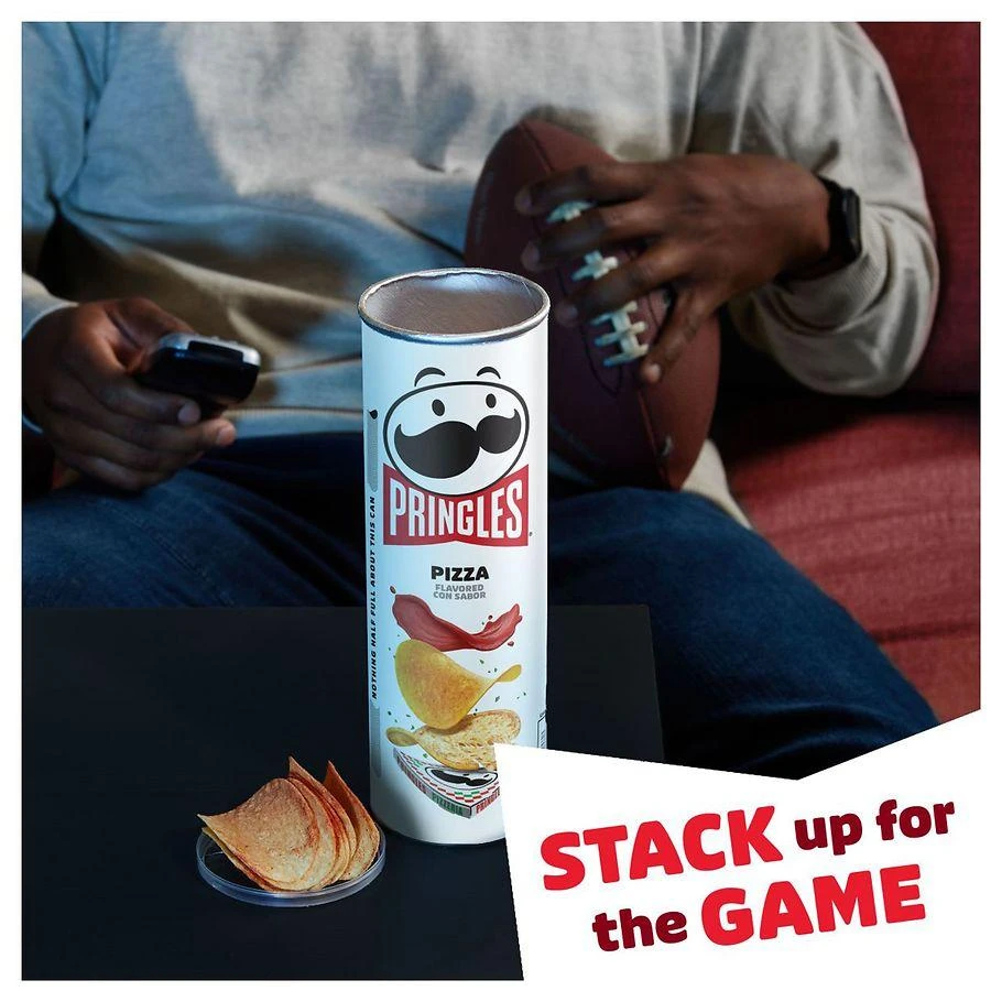 商品Pringles|Potato Crisps Chips Pizza,价格¥23,第3张图片详细描述