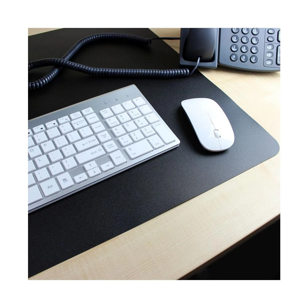 Desktex Black PVC Desk Mats Rectangular Shaped 商品