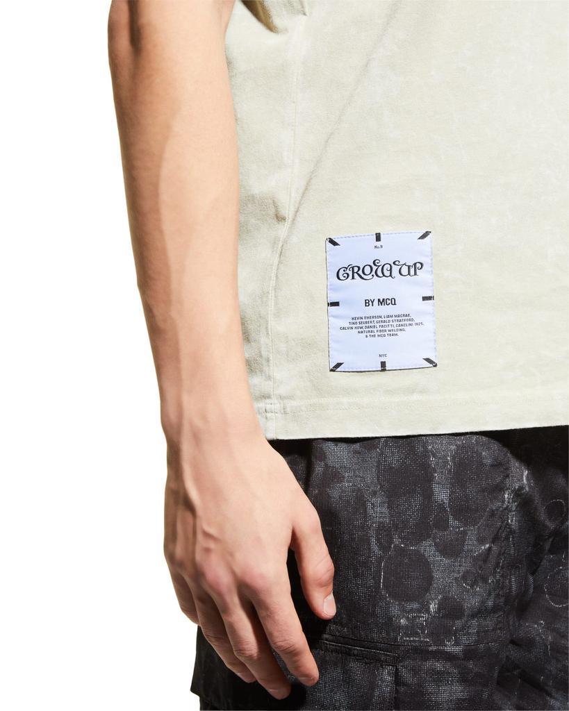 商品Alexander McQueen|Men's Forest Party Jersey T-Shirt,价格¥926,第7张图片详细描述