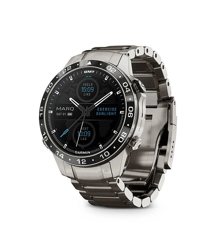 商品Garmin|MARQ Gen 2 Aviator Smartwatch, 46mm,价格¥18000,第2张图片详细描述