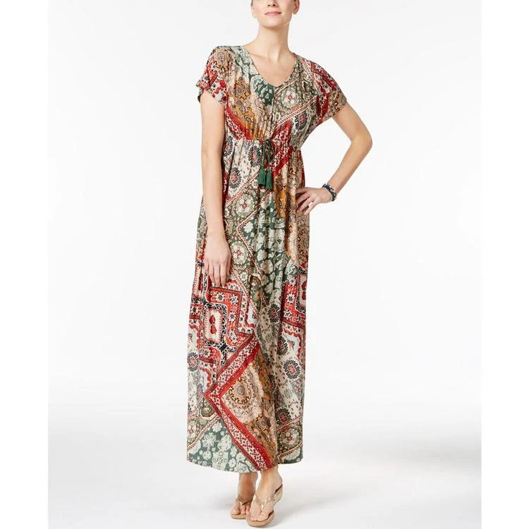 商品Style & Co|Printed Maxi Dress, Created for Macy's,价格¥156,第1张图片