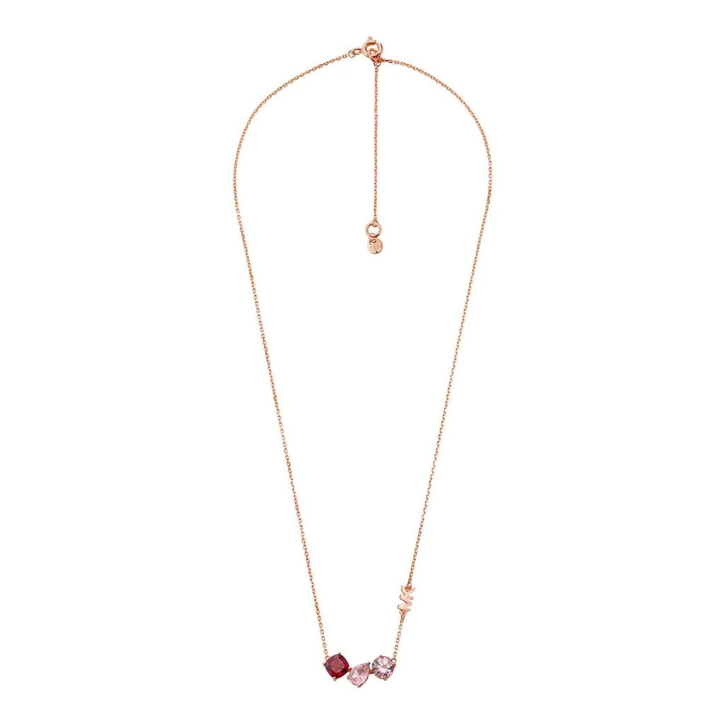 商品Michael Kors|Brilliance Sterling Silver Pendant Necklace,价格¥508,第1张图片