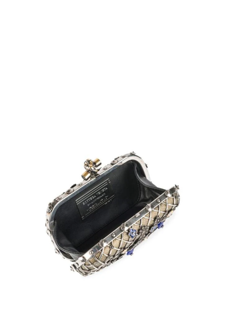 商品Bottega Veneta|Chelsea Knot Embellished Karung Clutch,价格¥42712,第2张图片详细描述