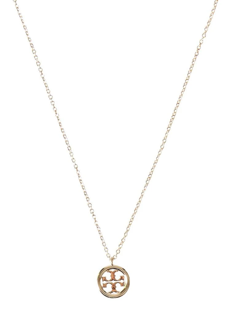 商品Tory Burch|MILLER NECKLACE WITH LOGO PENDANT,价格¥928,第2张图片详细描述