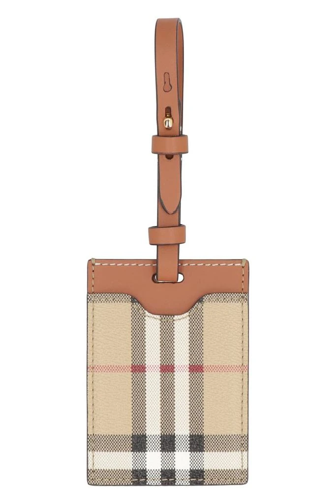 商品Burberry|Burberry Leather Luggage Tag,价格¥1612,第1张图片