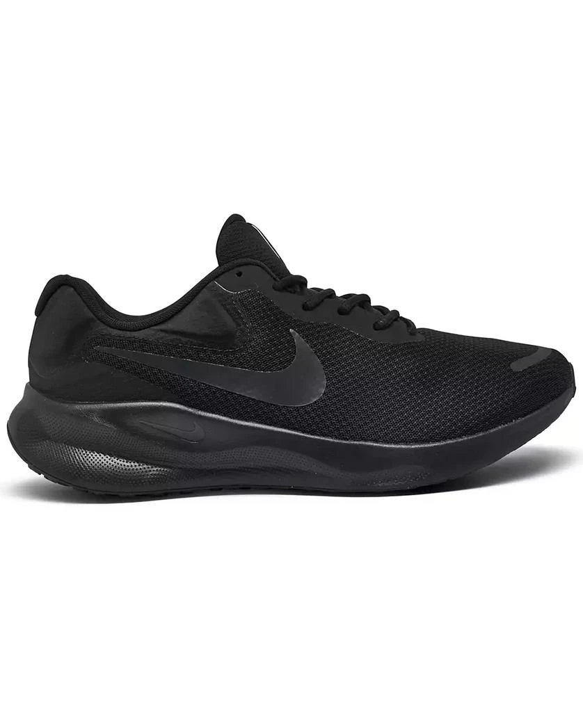 商品NIKE|Men's Revolution 7 Wide-Width Running Sneakers from Finish Line,价格¥491,第2张图片详细描述