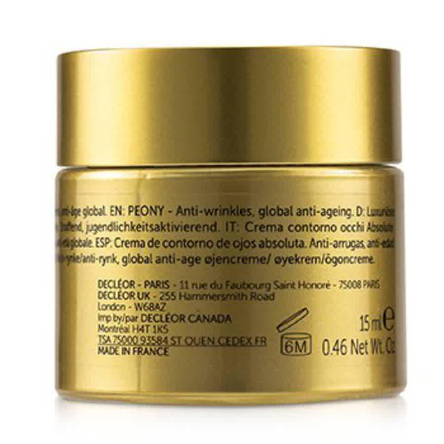 商品Decléor|Decleor Peony Eye Cream Absolute Ladies cosmetics 3395019909206,价格¥394,第5张图片详细描述