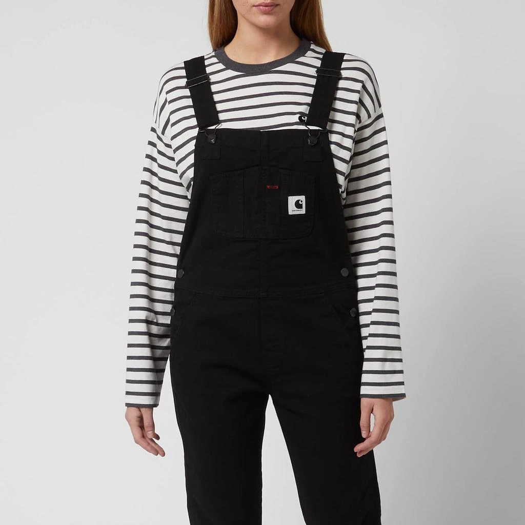 商品Carhartt|Carhartt WIP Women's Bib Overall - Black,价格¥1071,第3张图片详细描述