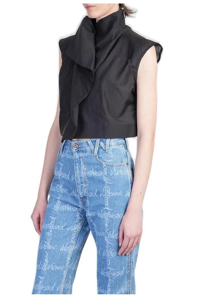 商品Vivienne Westwood|Vivienne Westwood Honor Cropped Shirt,价格¥3066,第3张图片详细描述