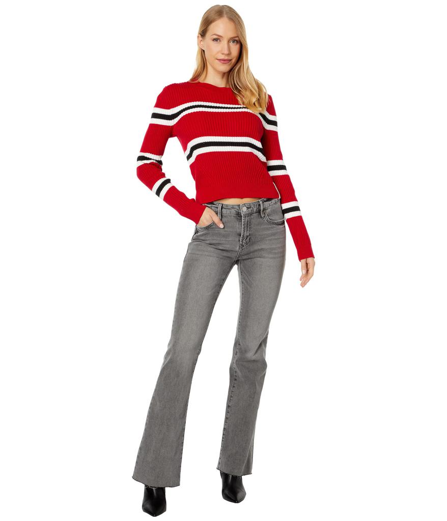 Stripe Crew Neck Sweater商品第4张图片规格展示