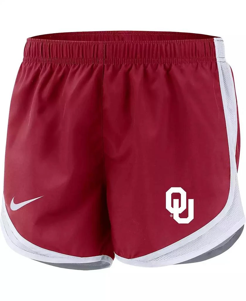 商品NIKE|Women's Crimson Oklahoma Sooners Tempo Performance Shorts,价格¥228,第1张图片