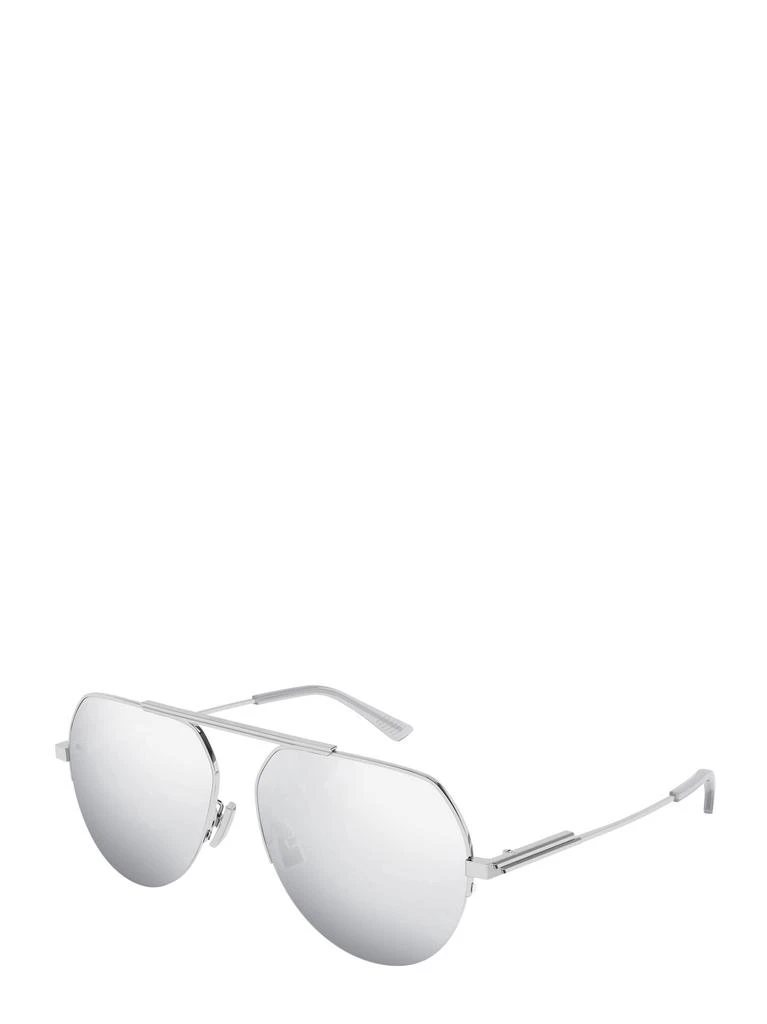 商品Bottega Veneta|Bv1150s Silver Sunglasses,价格¥3289,第2张图片详细描述