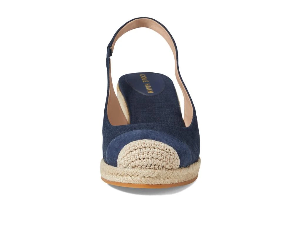 商品Cole Haan|Cloudfeel Espadrille Wedge Slingback 80 mm,价格¥1082,第2张图片详细描述