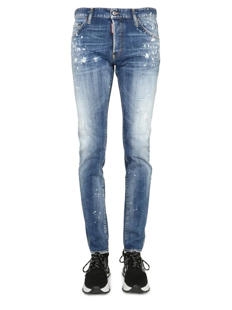 商品DSQUARED2|JEANS IN DENIM,价格¥2565,第1张图片
