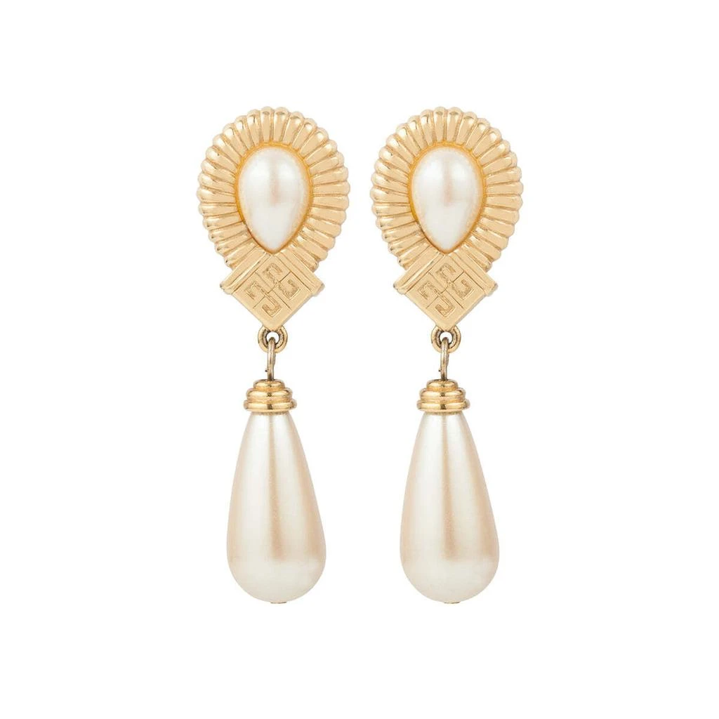 商品Susan Caplan Vintage|1980s vintage givenchy faux pearl clip-on earrings,价格¥3893,第1张图片