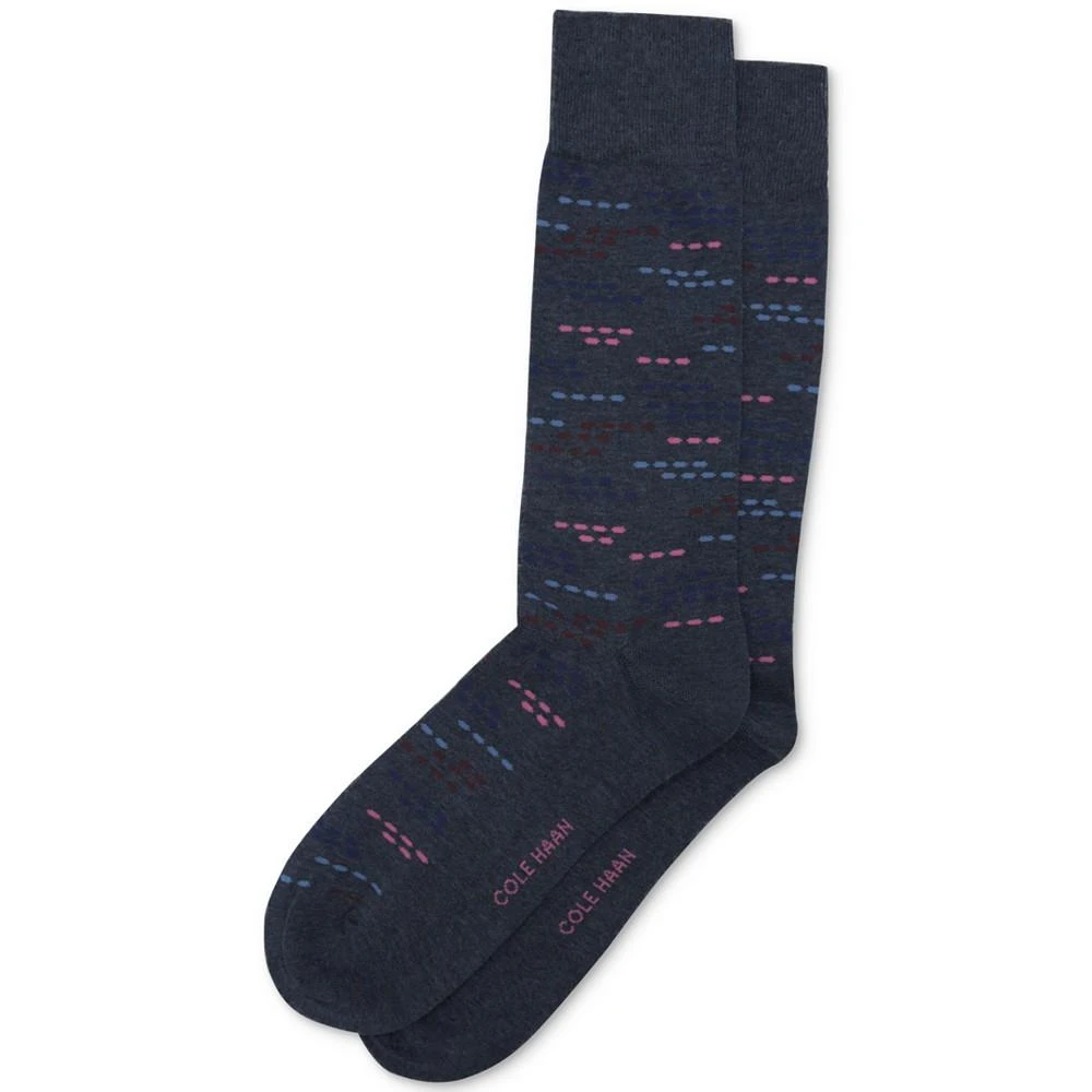 商品Cole Haan|Men's Multi-Dash Crew Socks,价格¥27,第1张图片