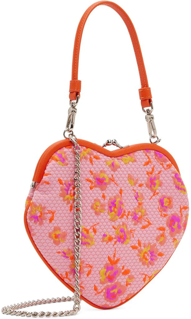 商品Vivienne Westwood|Pink Belle Heart Frame Bag,价格¥1781,第3张图片详细描述
