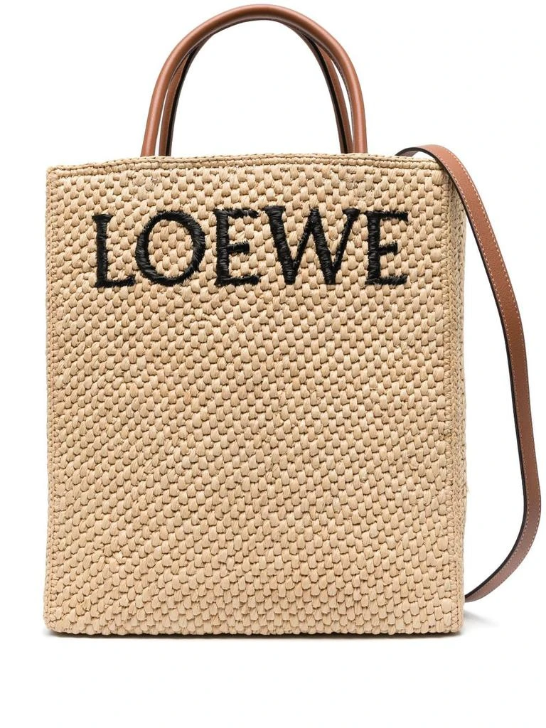 商品Loewe|LOEWE - Standard A4 Rafia Tote Bag,价格¥12074,第1张图片