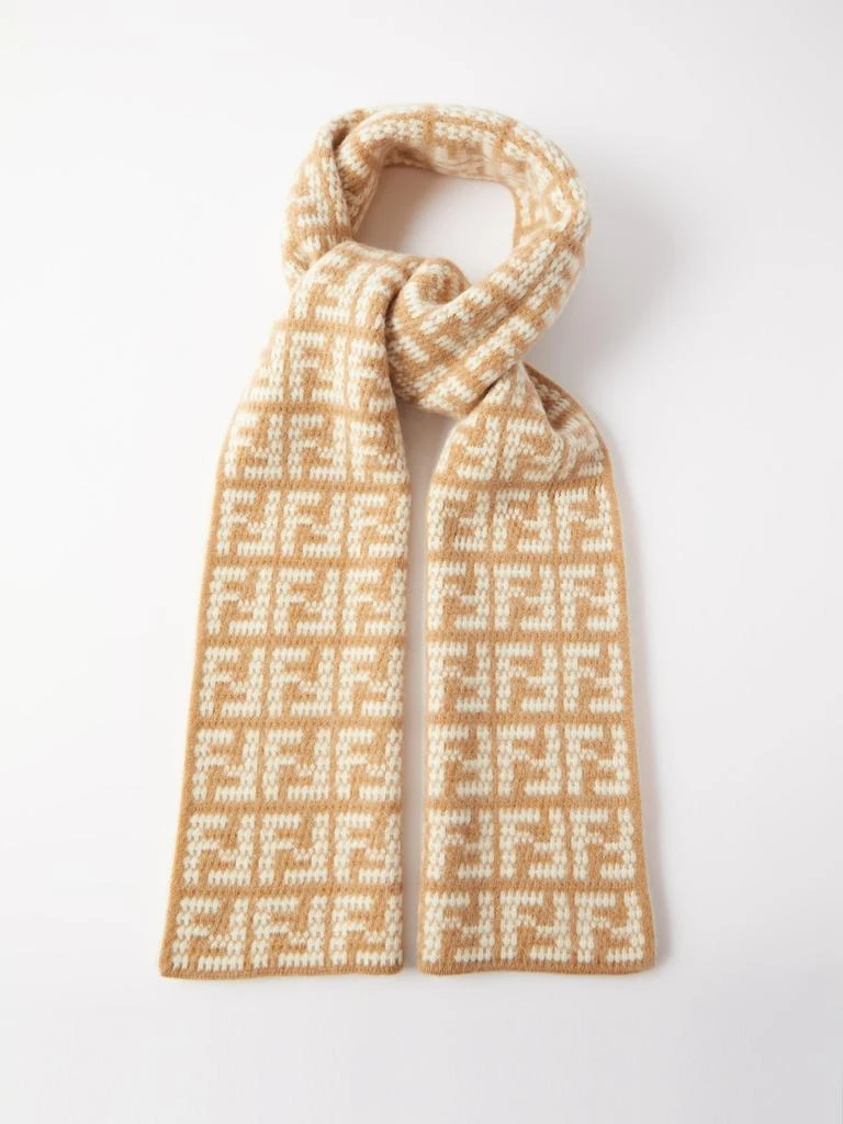 商品Fendi|FF-jacquard cashmere scarf,价格¥7062,第1张图片