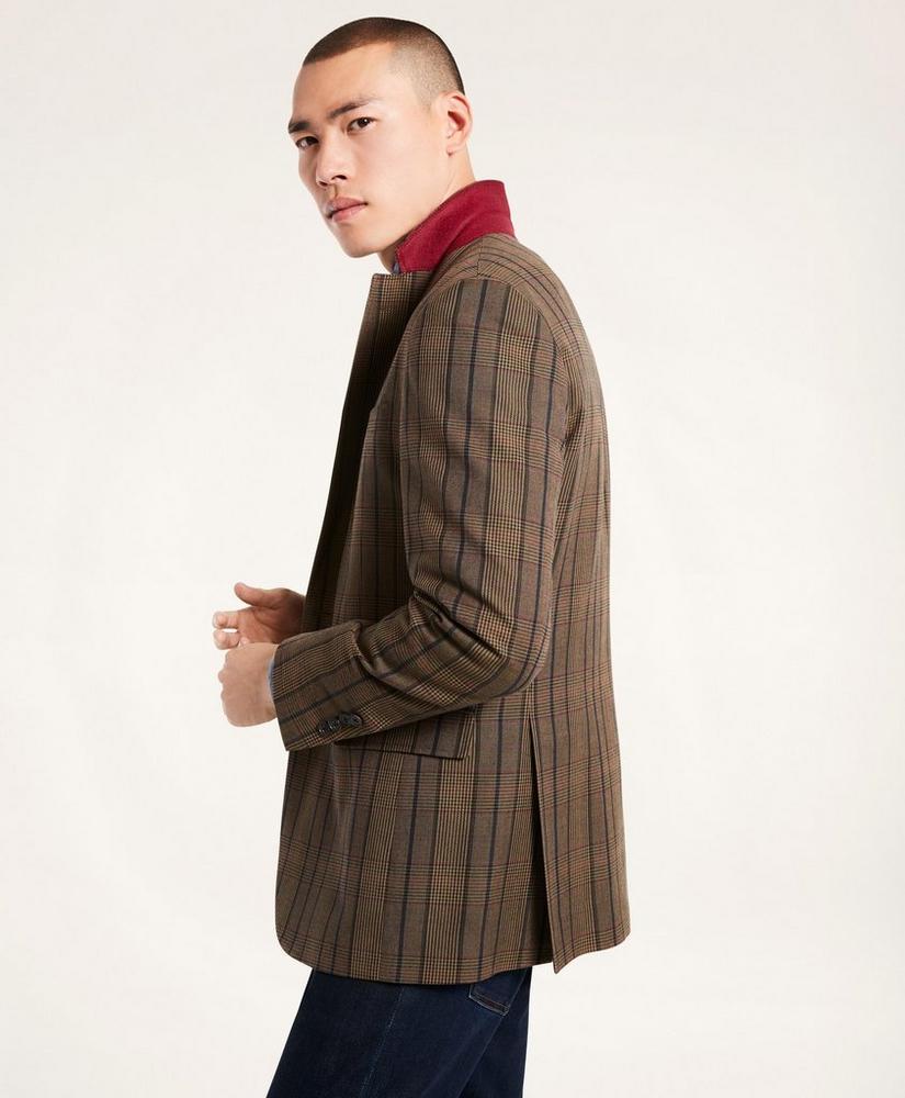 Regent Regular-Fit Twill Plaid Sport Coat商品第3张图片规格展示