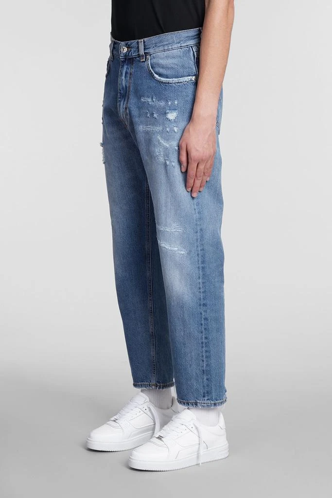 商品MAURO GRIFONI|Mauro Grifoni Jeans In Cyan Denim,价格¥1508,第4张图片详细描述