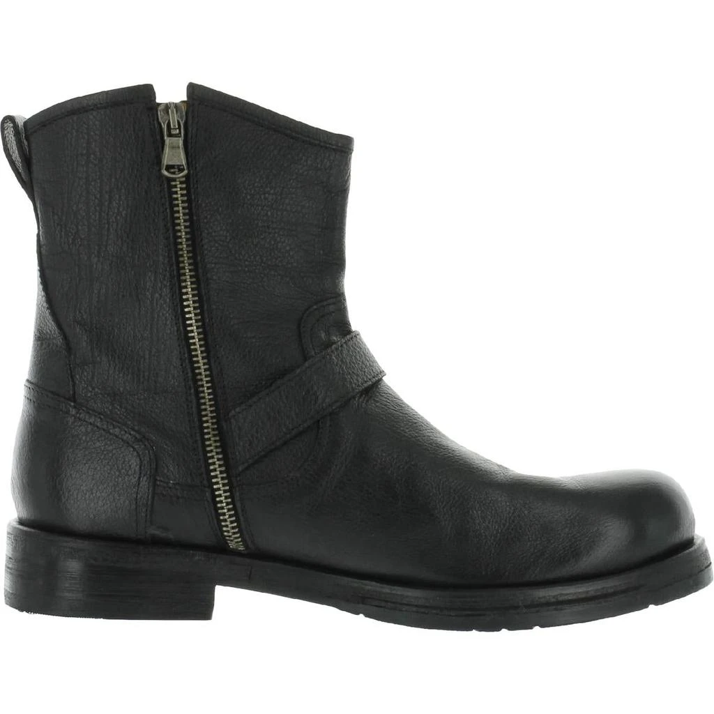 商品Steve Madden|Steve Madden Mens Leather Ankle Combat & Lace-up Boots,价格¥922,第2张图片详细描述