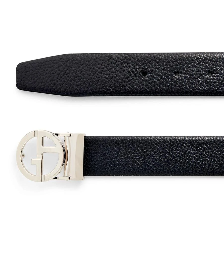 商品Giorgio Armani|Leather Reversible Belt Strap,价格¥1912,第2张图片详细描述