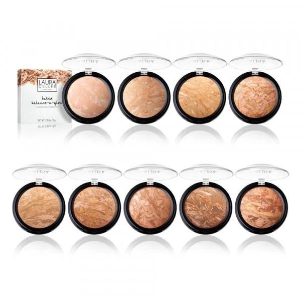 商品Laura Geller|Baked Balance n Glow Illuminating Powder Foundation,价格¥38,第2张图片详细描述
