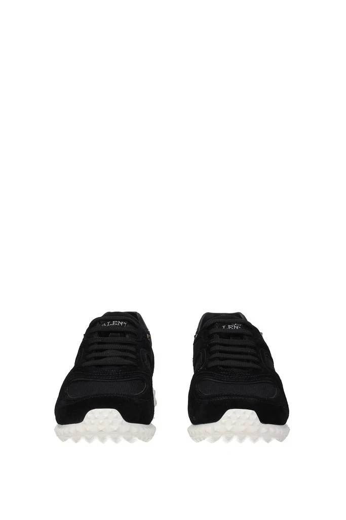 商品Valentino|Sneakers Suede Black,价格¥1739,第3张图片详细描述
