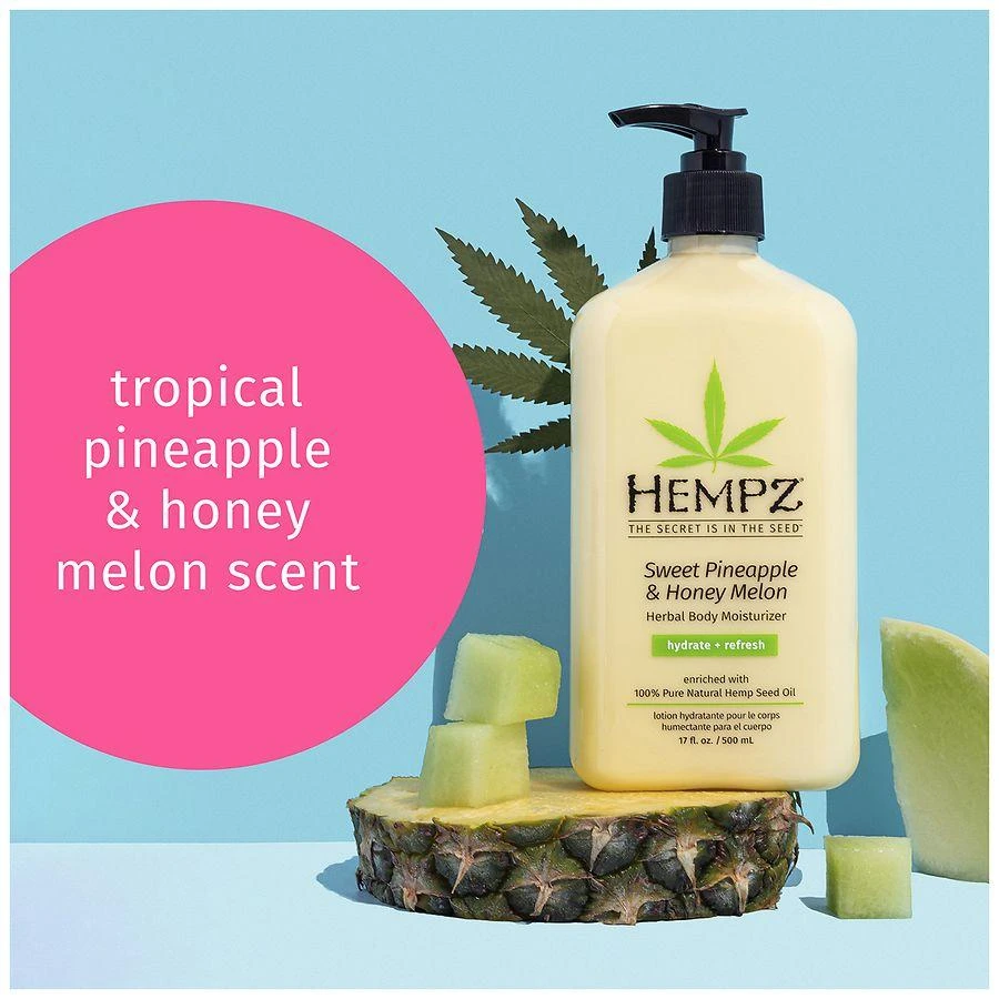 商品Hempz|Herbal Body Moisturizer Sweet Pineapple & Honey Melon,价格¥161,第4张图片详细描述