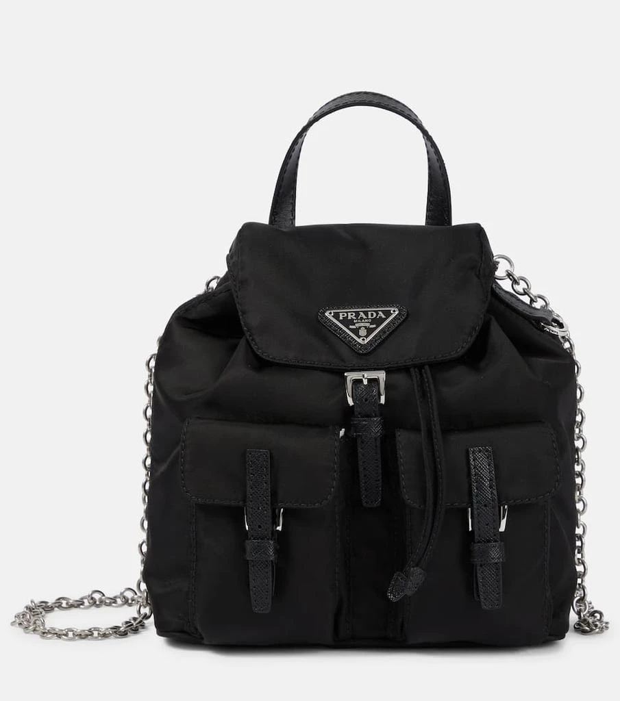 商品Prada|Mini nylon backpack,价格¥12549,第1张图片