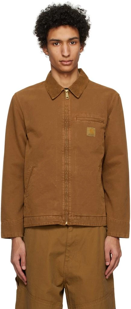 商品Carhartt WIP|Brown Detroit Jacket,价格¥1177,第1张图片