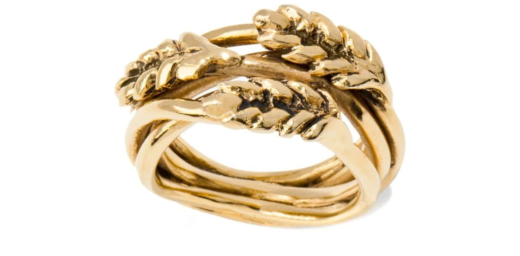 商品AURELIE BIDERMANN|Wheat 戒指,价格¥2309,第1张图片