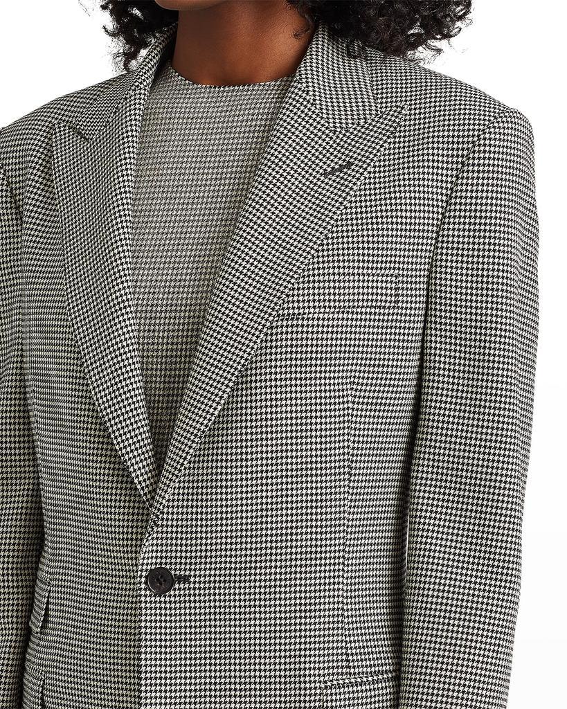 商品Ralph Lauren|Sybil Houndstooth Crepe Balzer Jacket,价格¥18309,第7张图片详细描述