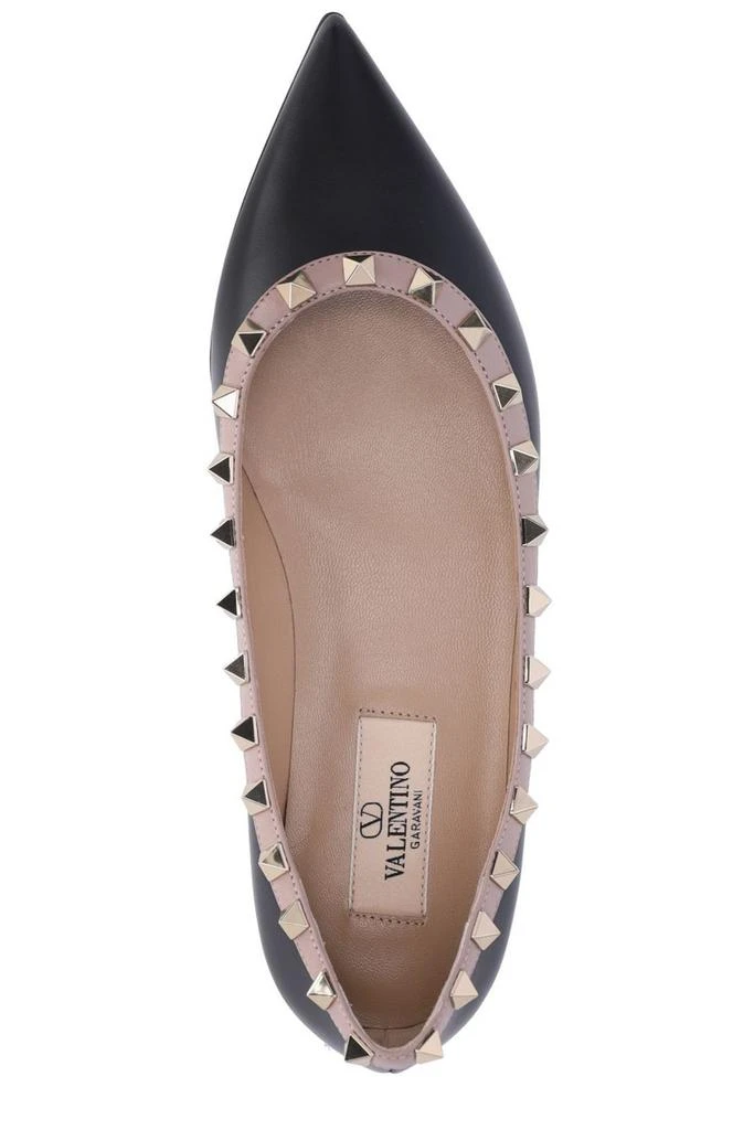 商品Valentino|Valentino Garavani Rockstud Slip-On Ballerine Shoes,价格¥4875,第5张图片详细描述