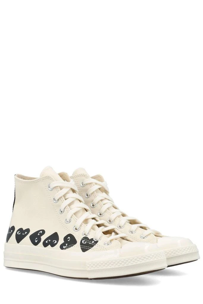 商品Comme des Garcons|Comme des Garçons Play X Converse Chuck Taylor High-Top Sneakers,价格¥747,第4张图片详细描述