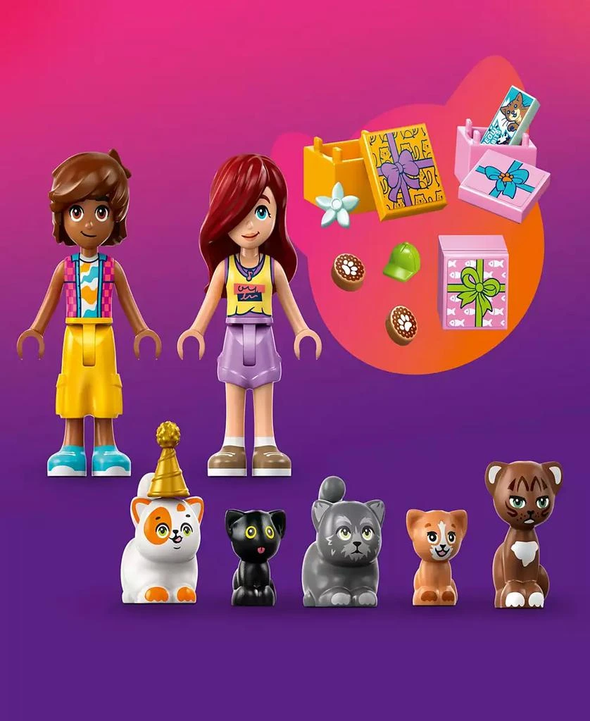商品LEGO|Friends Cat Birthday Party Tree House 42666 Toy Building Set, 321 Pieces,价格¥221,第5张图片详细描述