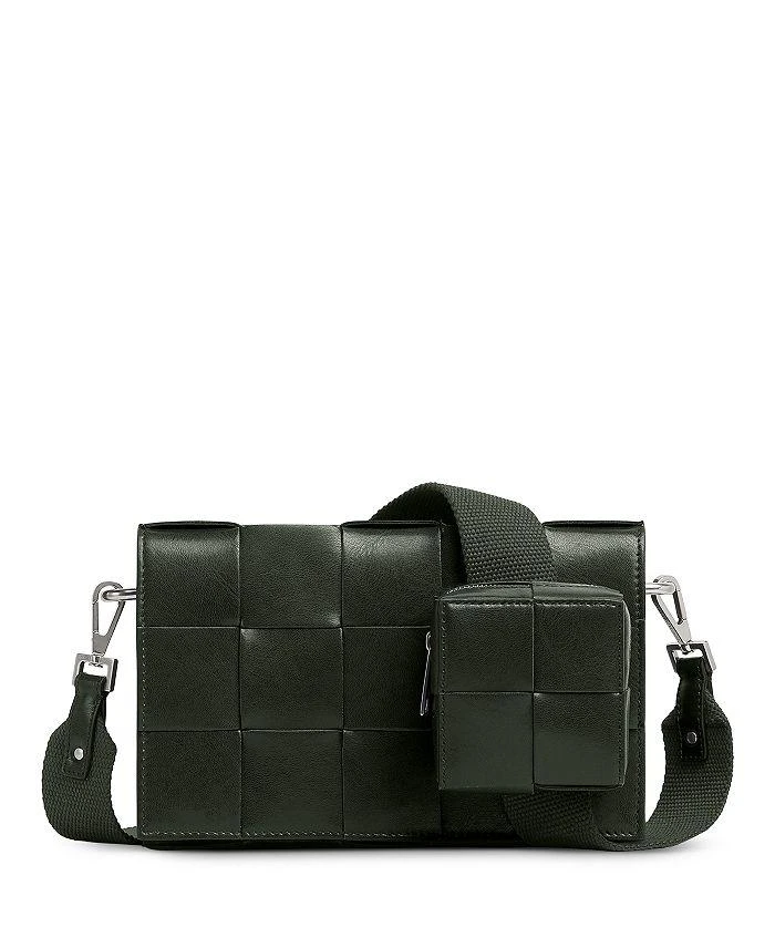 商品Bottega Veneta|Cassette Leather Crossbody,价格¥23065,第1张图片