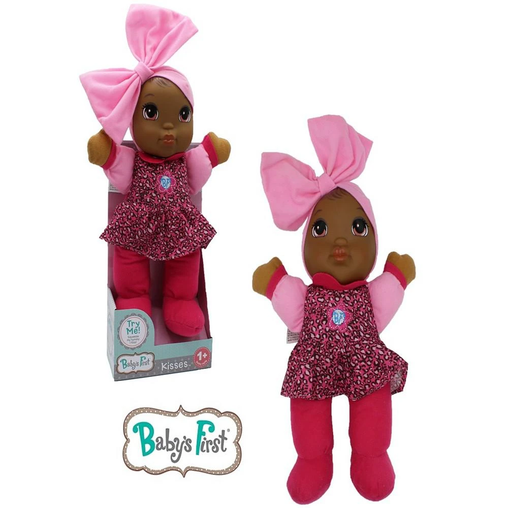 商品Baby's First by Nemcor|Goldberger Doll Kisses Animal Print Top African-American,价格¥112,第2张图片详细描述