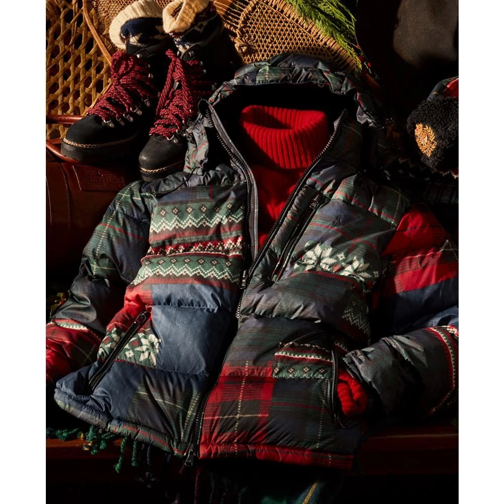 商品Ralph Lauren|Men's Print Water-Repellent Down Jacket,价格¥2194,第5张图片详细描述